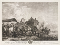 KG 13056
          <br/>
          De kleine paardenmarkt.
          <br/>
          <em>Moyreau, Jean (1690-1762)</em>